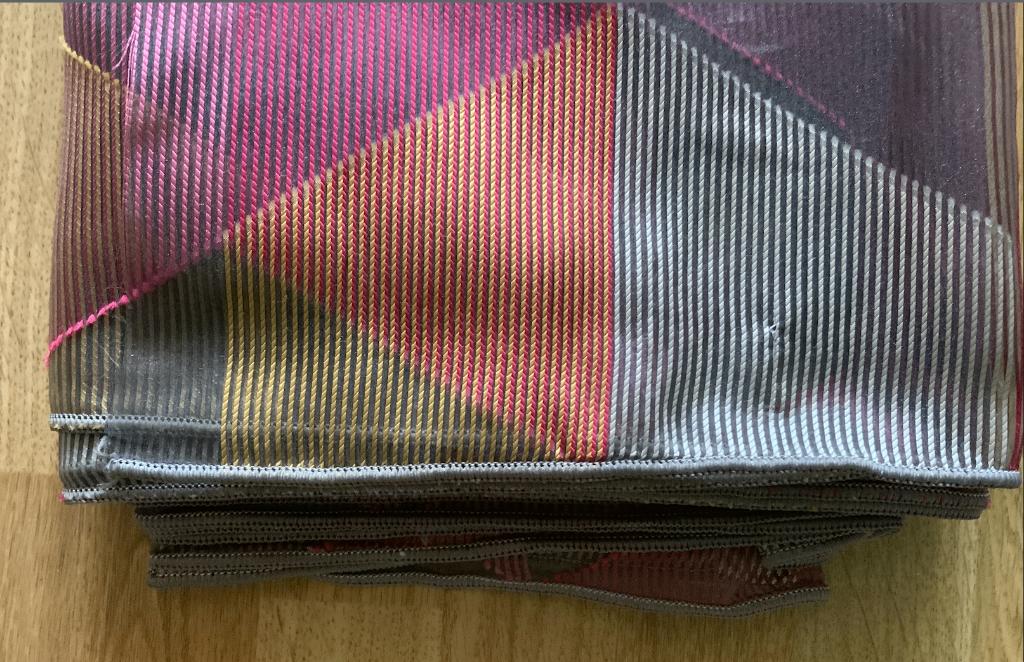 15 meter kleurijke vitrage NU VOOR, Ophalen, Gebruikt, Overige kleuren, 200 cm of meer