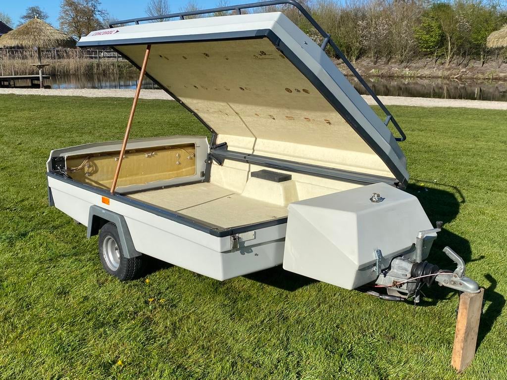 Bagagewagen met Deksel., Auto diversen, Aanhangers en Bagagewagens, Gebruikt, Ophalen