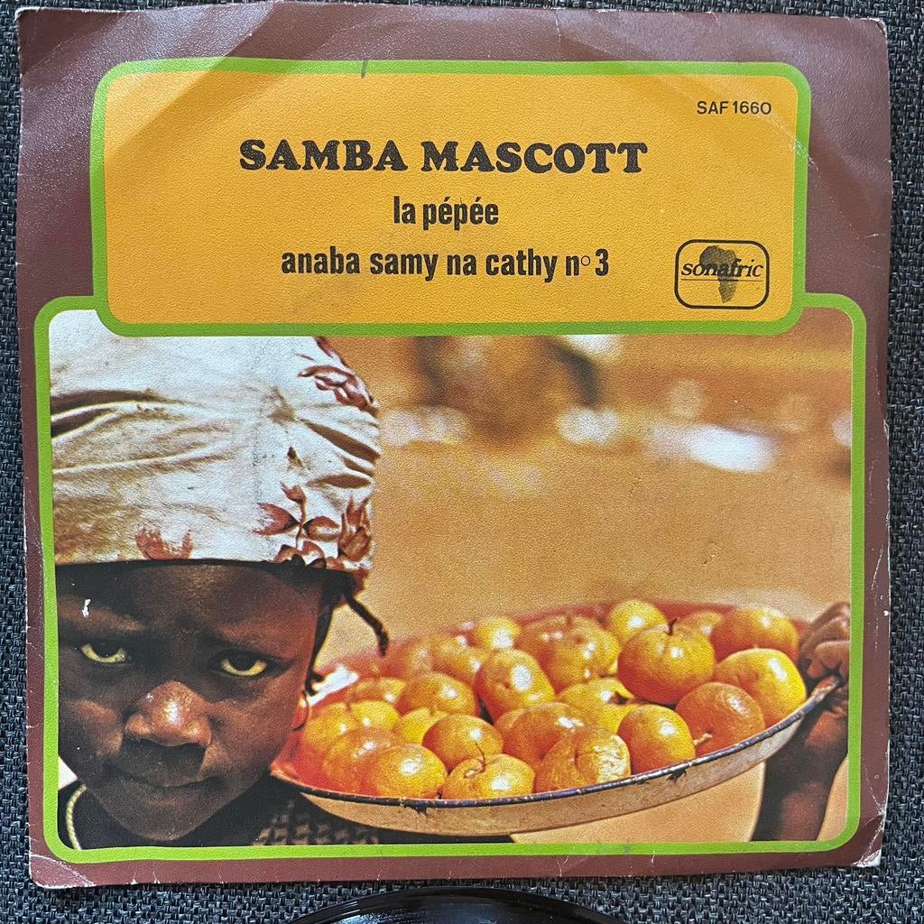 Vinyl singles Congo Africa Samba Mascott Trio Madjesi funk, Ophalen of Verzenden, 1960 tot 1980, Gebruikt, Overige formaten