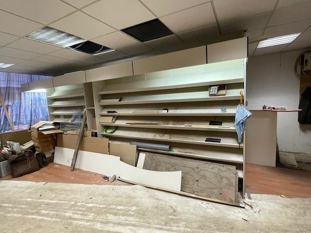 te koop stellingen, Ophalen, Gebruikt