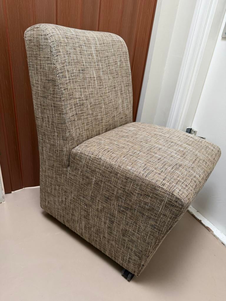 Eetkamerstoelen 3 stuks op wieltjes Eijerkamp, Ophalen, Gebruikt, Overige kleuren, Drie