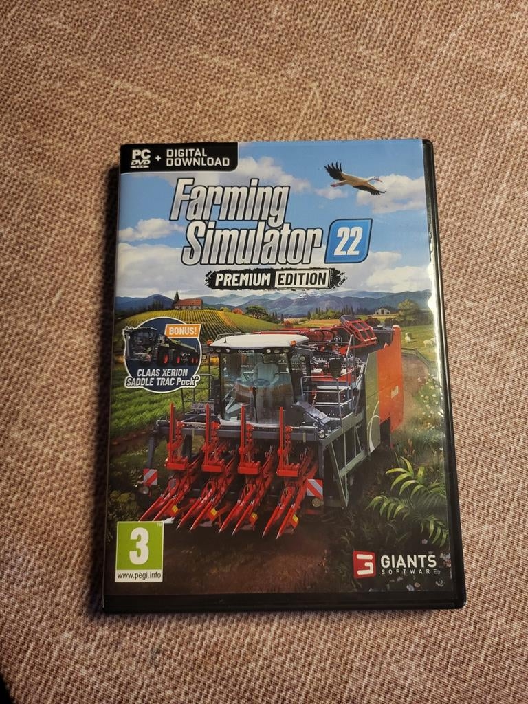 Farming Simulator 22 premium edition PC, 1 speler, Ophalen of Verzenden, Zo goed als nieuw, Vanaf 3 jaar