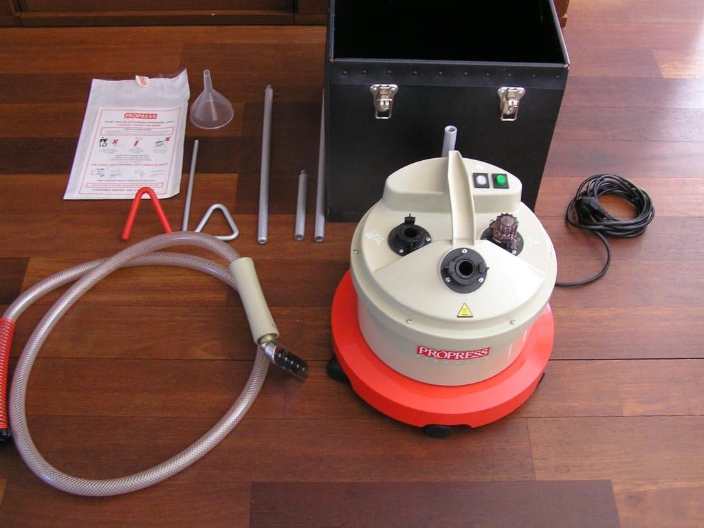 Propress steamcleaner Pro290 (professionele), Witgoed en Apparatuur, Stoomapparaten, Ophalen, Zo goed als nieuw, Stoomreiniger