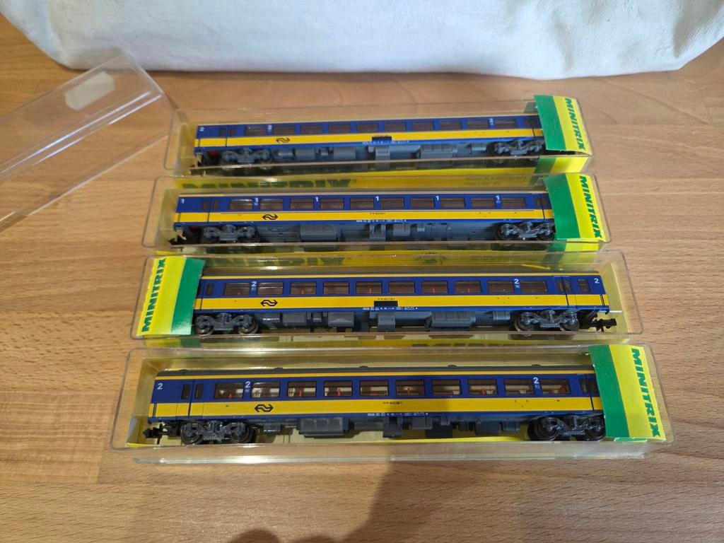 Minitrix ICK, Gelijkstroom, Trix, Wagon, Ophalen of Verzenden