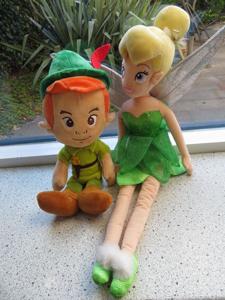 Tinker Bell Tinkerbell en Peter Pan uit Disneyland Disney, Ophalen of Verzenden, Zo goed als nieuw, Overige typen