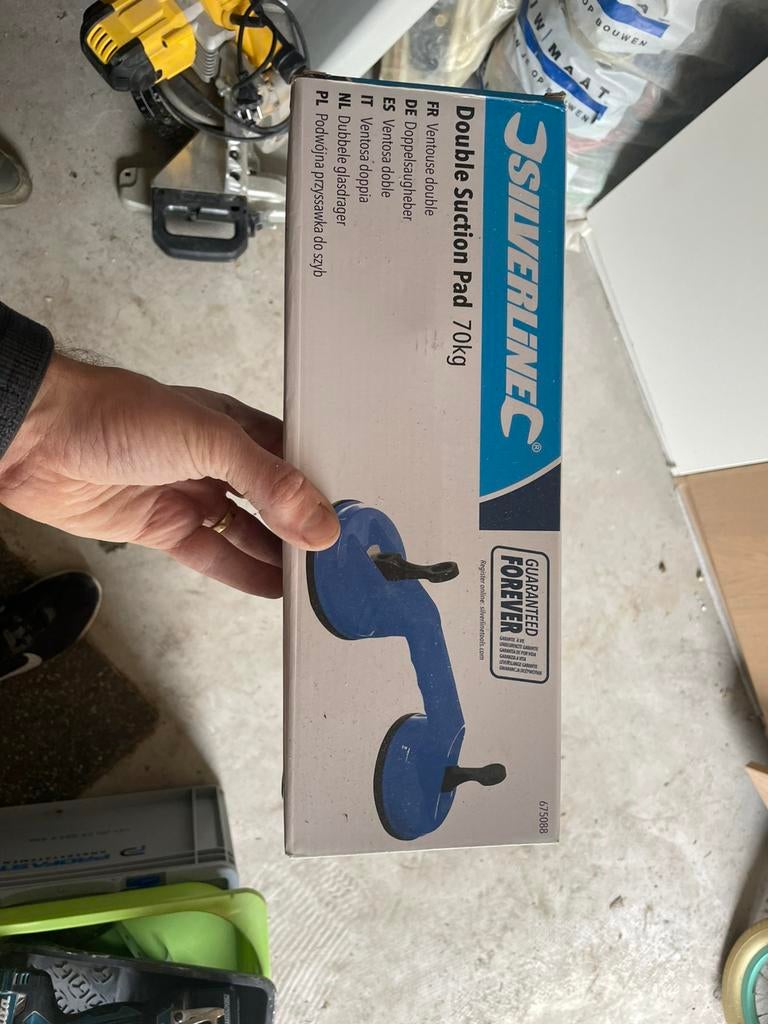 Glasdrager dubbel, Ophalen of Verzenden, Zo goed als nieuw, Gevelraam of Ruit