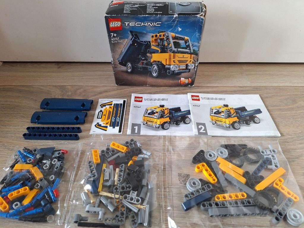 Lego Technic 42147
Dump Truck, Ophalen of Verzenden, Zo goed als nieuw