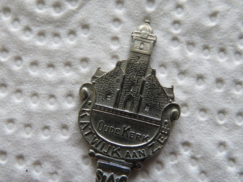 Lepeltje Andreaskerk (Oude Kerk) Katwijk aan Zee, Verzenden, Zo goed als nieuw, Overige materialen, Bestek