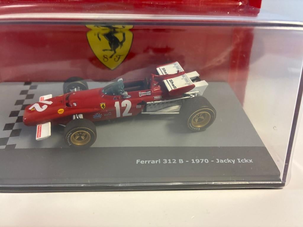 39354: Ferrari 312 B - Jacky Ickx - 1970 - Atlas 1:43, Hobby en Vrije tijd, Modelauto's | 1:43, Auto, Nieuw, Ophalen of Verzenden