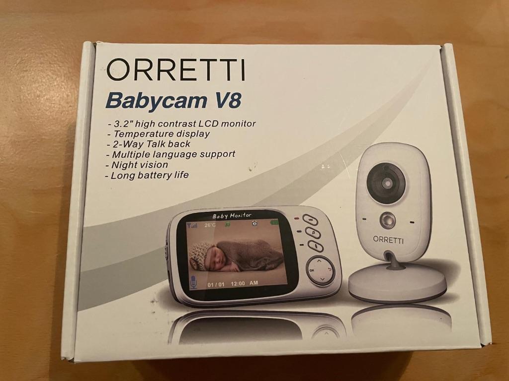 Orretti Babycam V8, Ophalen, Zo goed als nieuw, Minder dan 100 meter, Camera