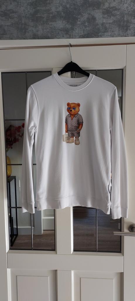 Baron Filou Witte Trui Maat S - Zo goed als nieuw, Kleding | Heren, Truien en Vesten, Baron Filou, Wit, Ophalen of Verzenden, Zo goed als nieuw