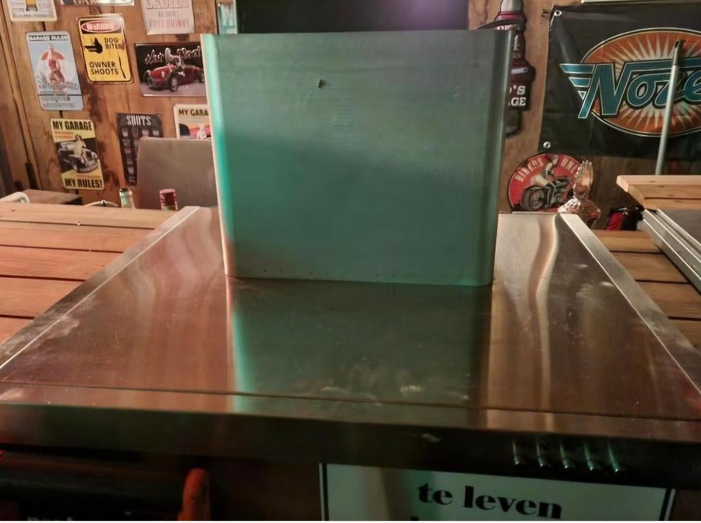 Rvs afzuigkap, Ophalen, Gebruikt, Wandschouwkap, Vrijstaand