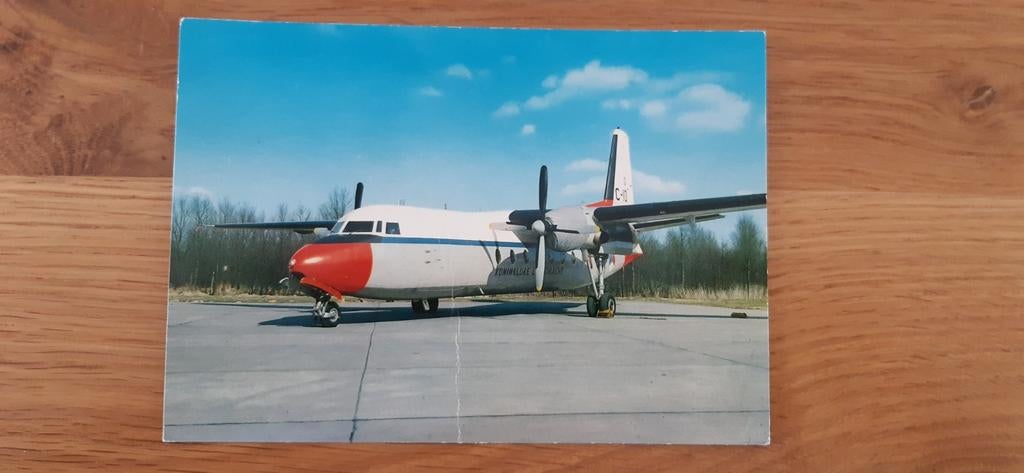 Fokker F-27 Friendship kaart, Ophalen of Verzenden, Nieuw, Kaart, Foto of Prent