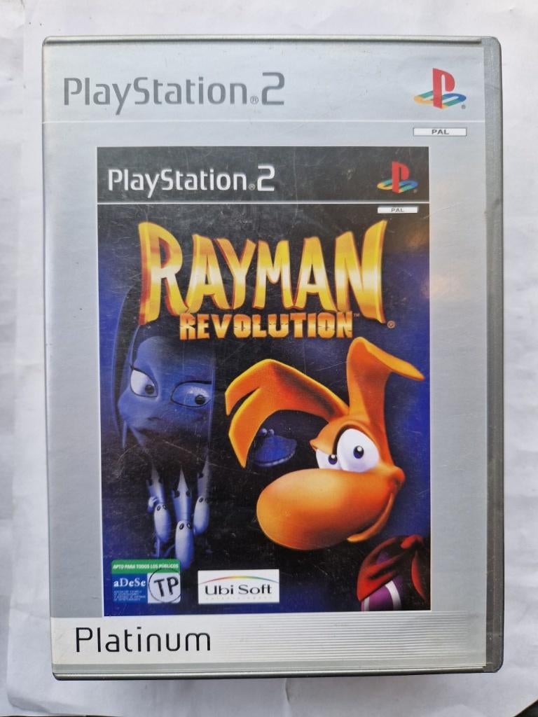 RAYMAN revolution, Spelcomputers en Games, Games | Sony PlayStation 2, Gebruikt, 1 speler, Racen en Vliegen, Ophalen of Verzenden