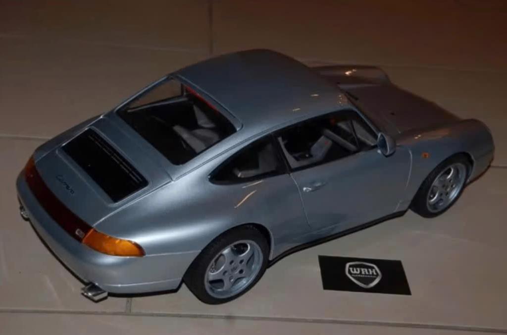 TOP DEAL !! 1:8 PORSCHE 911 993 CARRERA Pocher K31 BUILT WRH, Ophalen, Zo goed als nieuw, 1:5 t/m 1:8, Auto