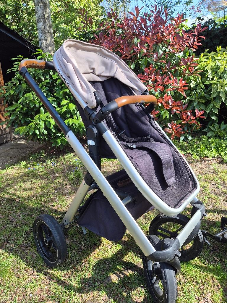 Kinderwagen Dubatti One met toebehoren, Ophalen, Gebruikt, Overige merken, Verstelbare duwstang
