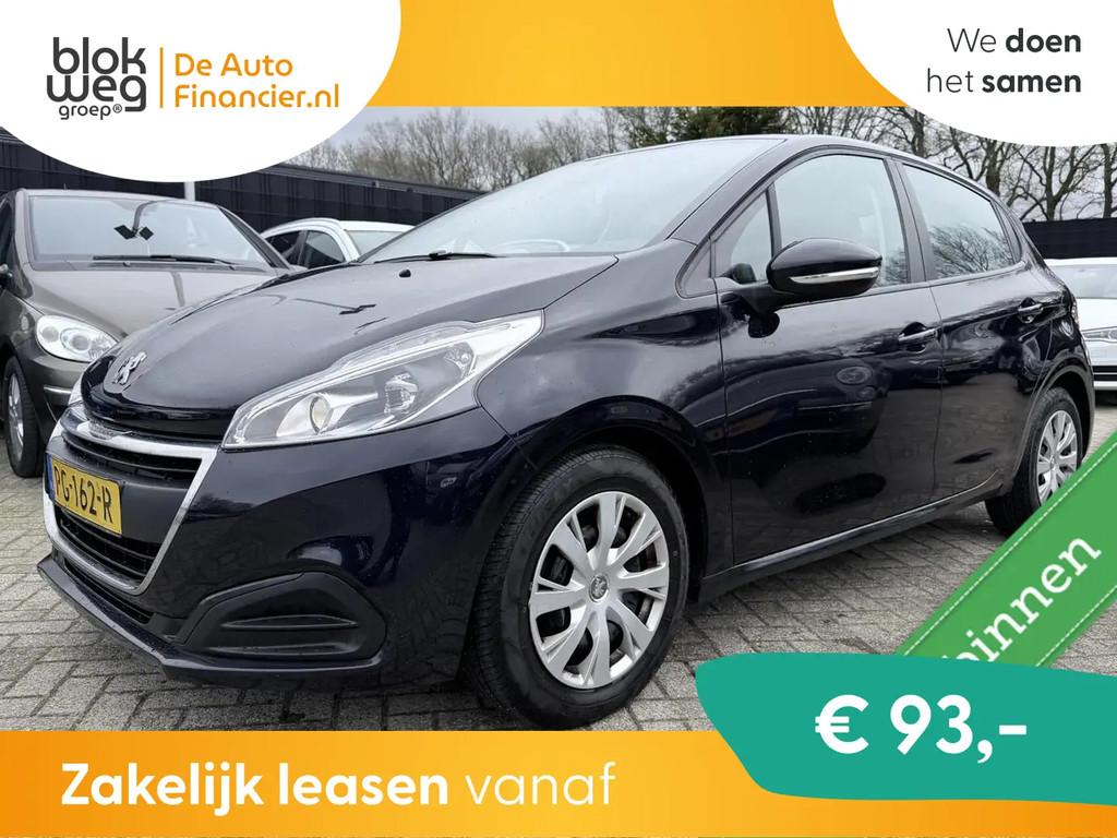 Peugeot 208 1.6 BlueHDi Active 5 DEURS / AIRCO € 5.499,00, Auto's, Peugeot, Voorwielaandrijving, Gebruikt, 4 cilinders, Blauw