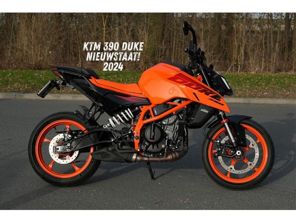 KTM 390 DUKE ABS (bj 2024) 5,492 km, KTM, Bedrijf, Onbekend, 399 cc