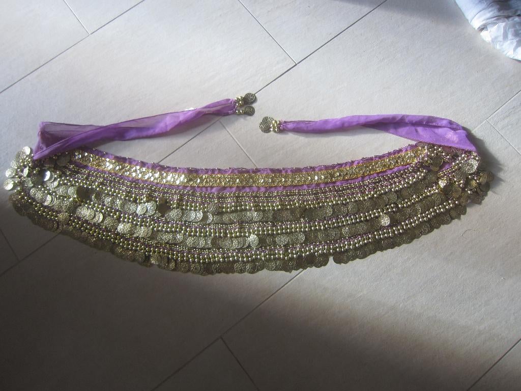 buikdansen bellydance hoge kwaliteit heupsjaal munten vol, Ophalen of Verzenden, Zo goed als nieuw, Kleding