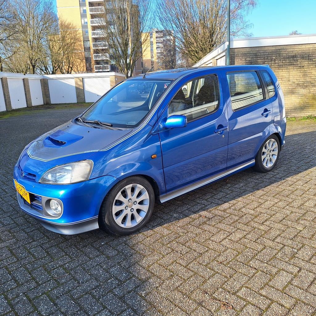 Unieke Daihatsu YRV 1.3 Turbo GTti, 129pk, automaat, 31 €/maand, 4 cilinders, 129 pk, 1000 kg
