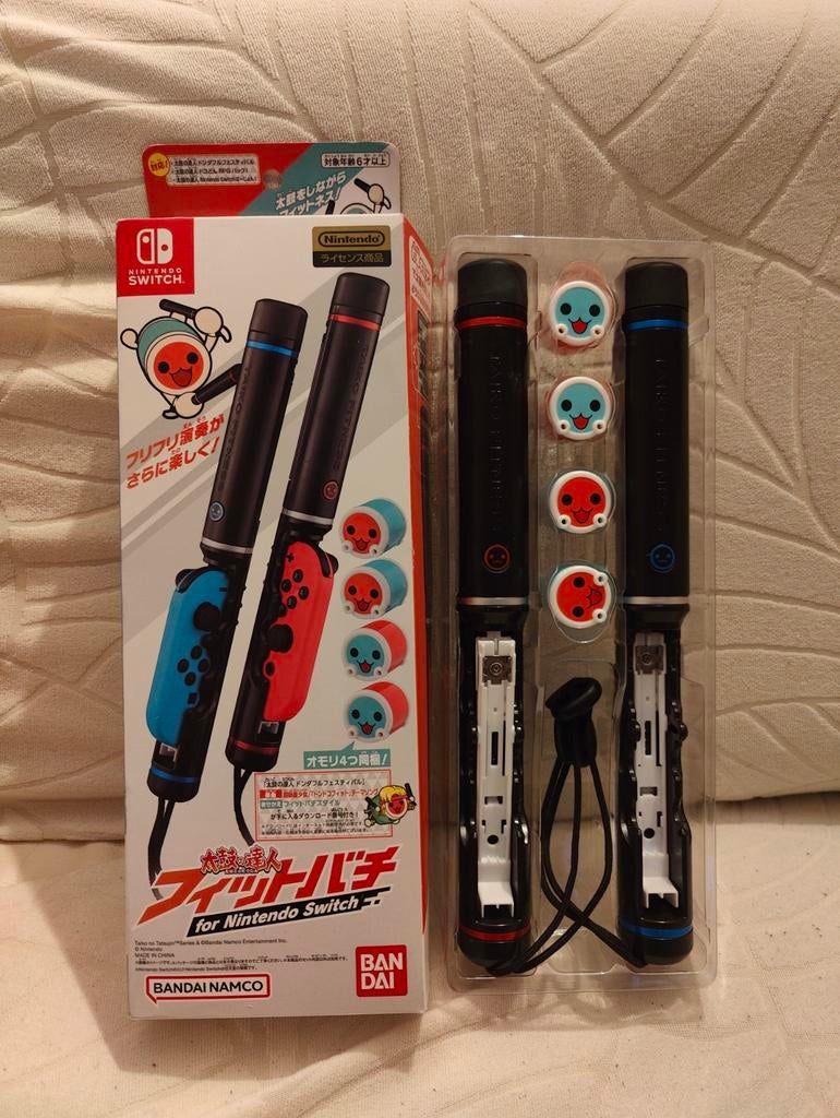Taiko no Tatsujin Drum Sticks voor Nintendo Switch, Spelcomputers en Games, Ophalen of Verzenden, Nieuw, Switch, Overige controllers