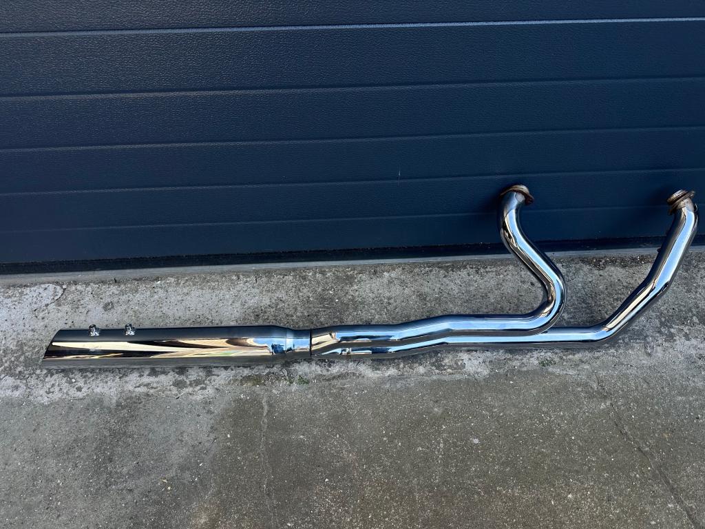 2 in 1 uitlaat touring bj  09-17, Niet ingevuld, Gebruikt, Niet ingevuld, Ophalen of Verzenden