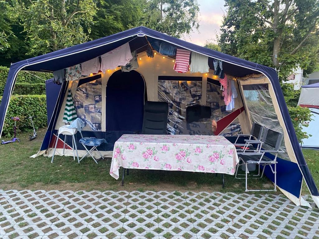 Jamet Arizona vouwwagen uit 2011, Caravans en Kamperen, Vouwwagens, Ophalen, Blauw, Aanwezig, Meer dan 6