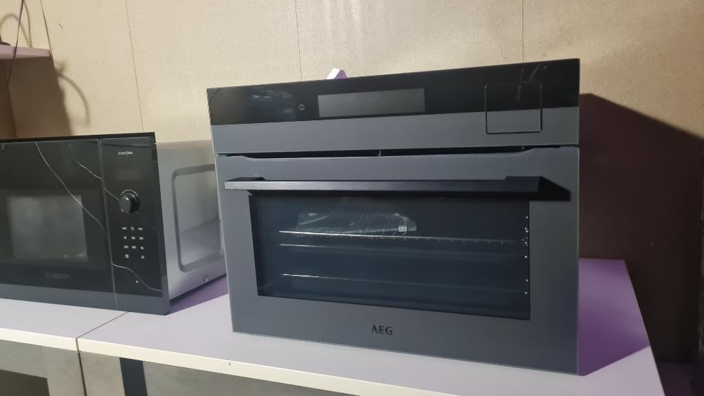 AEG KSK898230T Oven – Showroommodel – Nooit gebruikt, Ophalen, Nieuw, Inbouw, Minder dan 45 cm