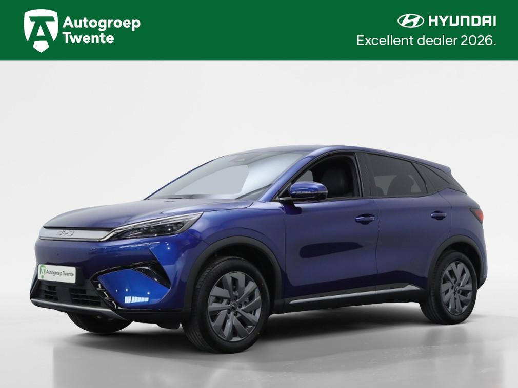 BYD Atto 3 EVO Design 74.8 kWh | Private Lease 685,- p.m. |, 0 cilinders, Zwart, Blauw, Leder