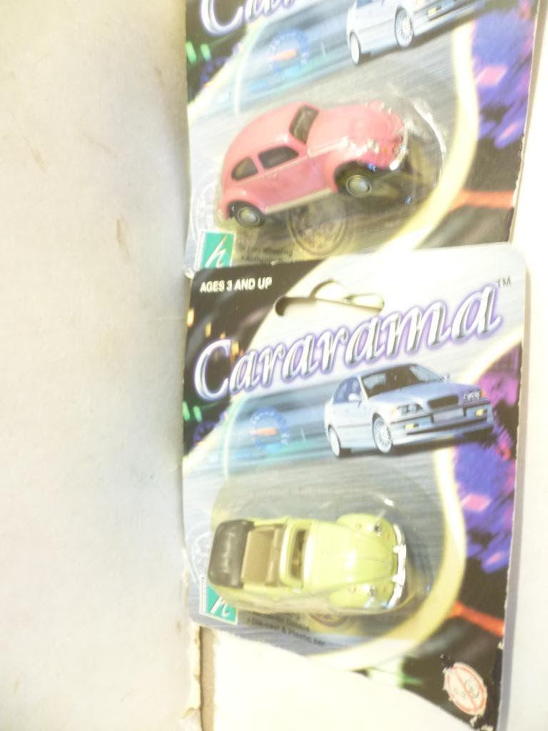 Cararama Volkswagen Kever en Volkswagen Kever Cabriolet 1:72, Ophalen of Verzenden, Nieuw, Auto