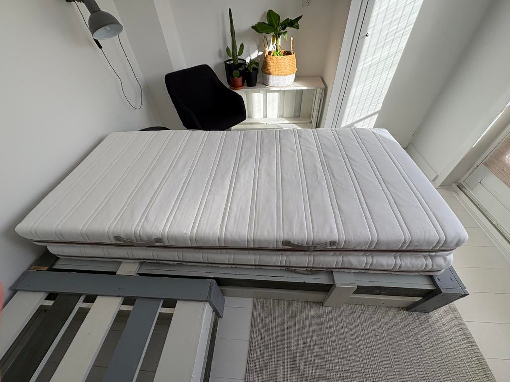 Foam Matras middelhard 2x 1persoons merk van Ikea, per stuk, Huis en Inrichting, Ophalen, 90 cm, Eenpersoons, Zo goed als nieuw