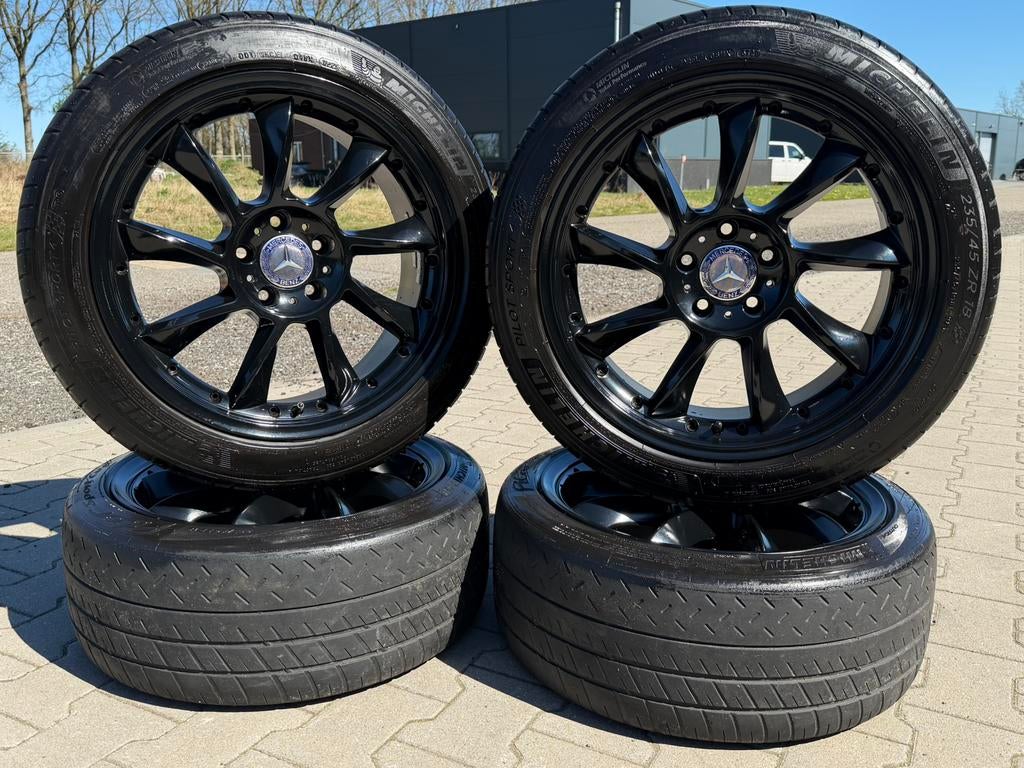 18” INCH MERCEDES BENZ LORINSER LOOK A-KLASSE B-KLASSE 5X112, 18 inch, Velg(en), Nieuw, Ophalen of Verzenden