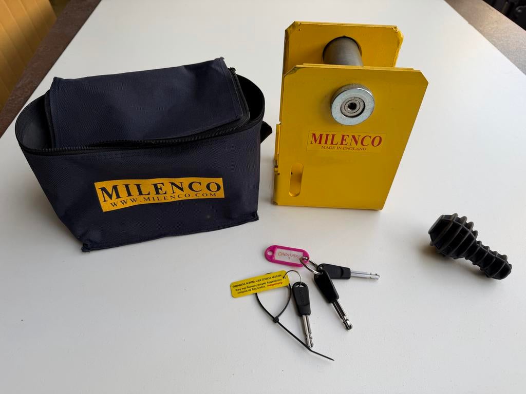 Milenco Heavy Duty disselslot Winterhoff WS 3000, Caravans en Kamperen, Caravan accessoires, Ophalen, Gebruikt