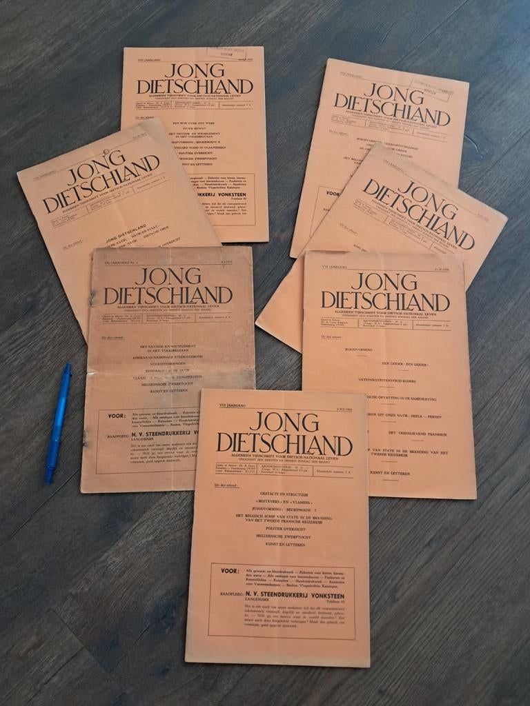 Jong Dietschland - pro nazi Vlaams, Ophalen of Verzenden, 1920 tot 1940, Buitenland, Tijdschrift