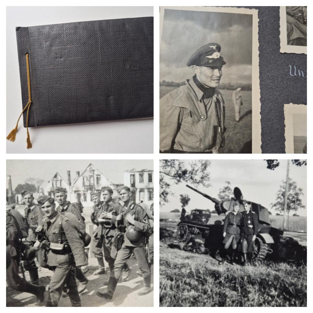 Fraai Duits Foto-album (Polen-Rusland-Frankrijk-Griekenland), Verzamelen, Verzenden, Nederland, Foto of Poster