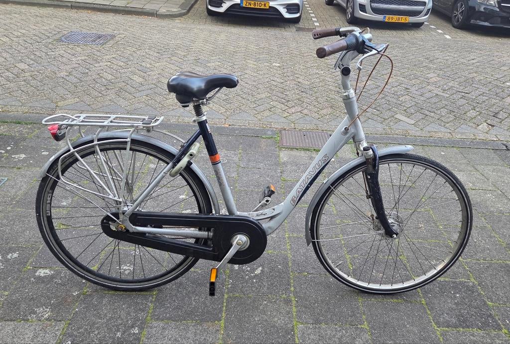 Batavus damesfiets - Achterwiel aan vervanging toe, Ophalen of Verzenden, Gebruikt, Batavus