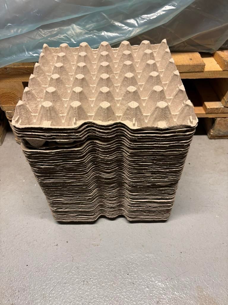 Eiertray 50 stuks, Dieren en Toebehoren, Pluimvee | Toebehoren, Ophalen, Zo goed als nieuw, Drinken en Voederen