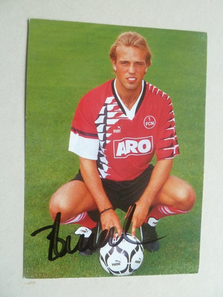 Spelerskaart. Bjarki.Gunnlaugsson Fc Koln. 1994/1995, Ophalen of Verzenden, Zo goed als nieuw, Buitenlandse clubs, Spelerskaart