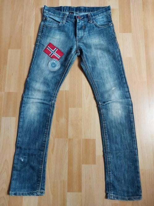 Spijkerbroek *Here + There*, Broek, Gebruikt, Ophalen of Verzenden, HERE & THERE