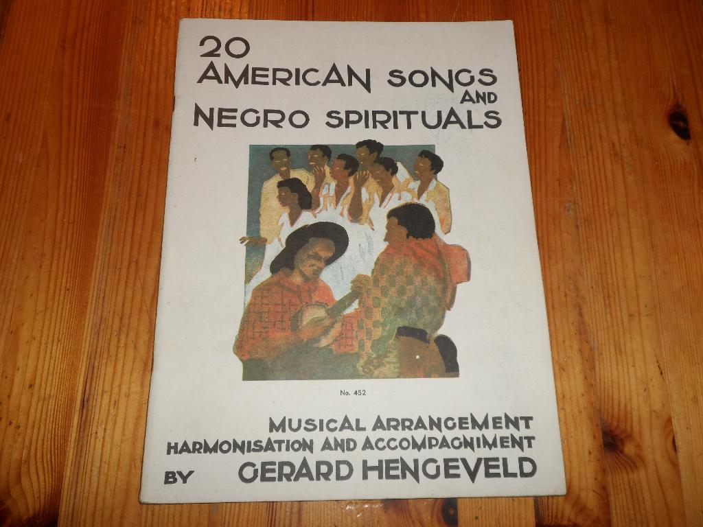 20 american songs and negro spirituals - gerard hengeveld, Zang, Gebruikt, Ophalen of Verzenden, Artiest of Componist
