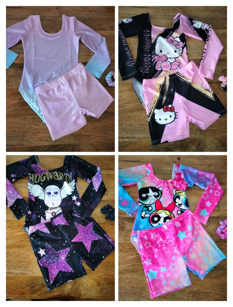 Turnpakje met broekje maat 134 diverse soorten met Korting, Kindermaat 122 t/m 140, Ophalen of Verzenden, Turnpak(je)