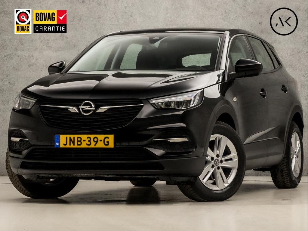 Opel Grandland X 1.2 Turbo Sport Automaat (APPLE CARPLAY, GR, 12 maanden, Stof, Gebruikt, 1199 cc