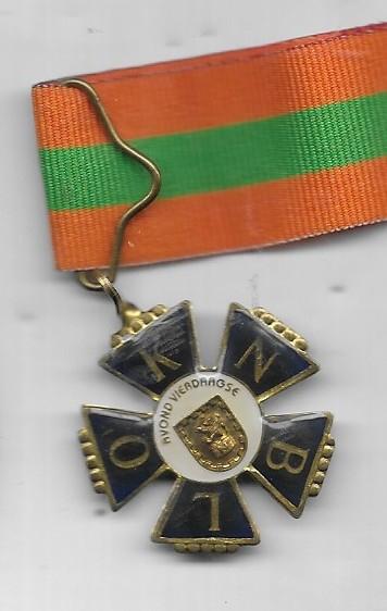 K.N.B.L.O. SPORT MEDAILLE MET LINT, Ophalen of Verzenden, Overige materialen, Nederland