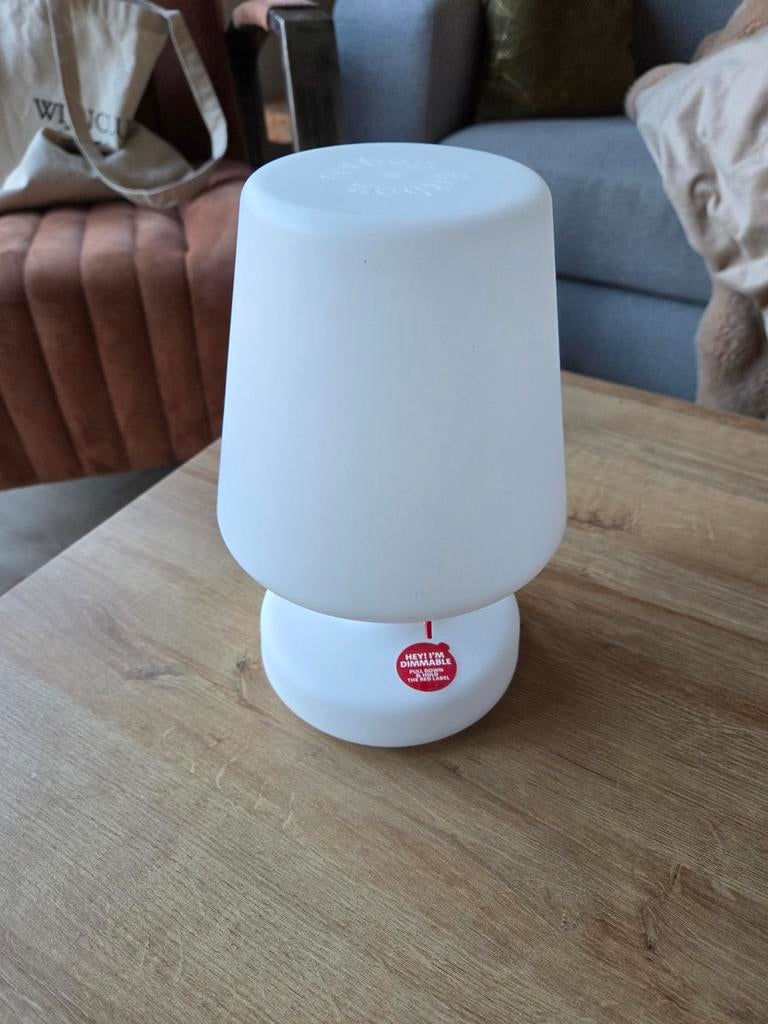 Fatboy Edison the Petit tafellamp - Draadloos en draagbaar, Kunststof, Ophalen of Verzenden, Zo goed als nieuw, Minder dan 50 cm