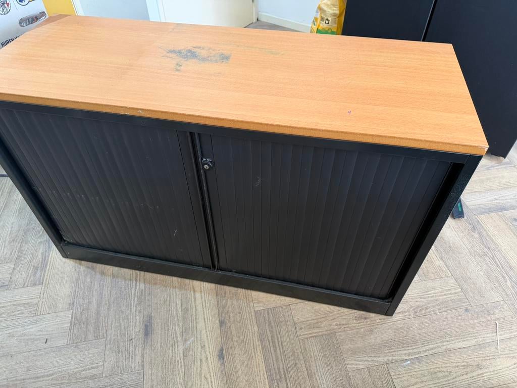 GratisKantoorkasten gebruikt, Huis en Inrichting, Kasten | Roldeurkasten en Archiefkasten, Ophalen, 50 tot 100 cm, Zo goed als nieuw