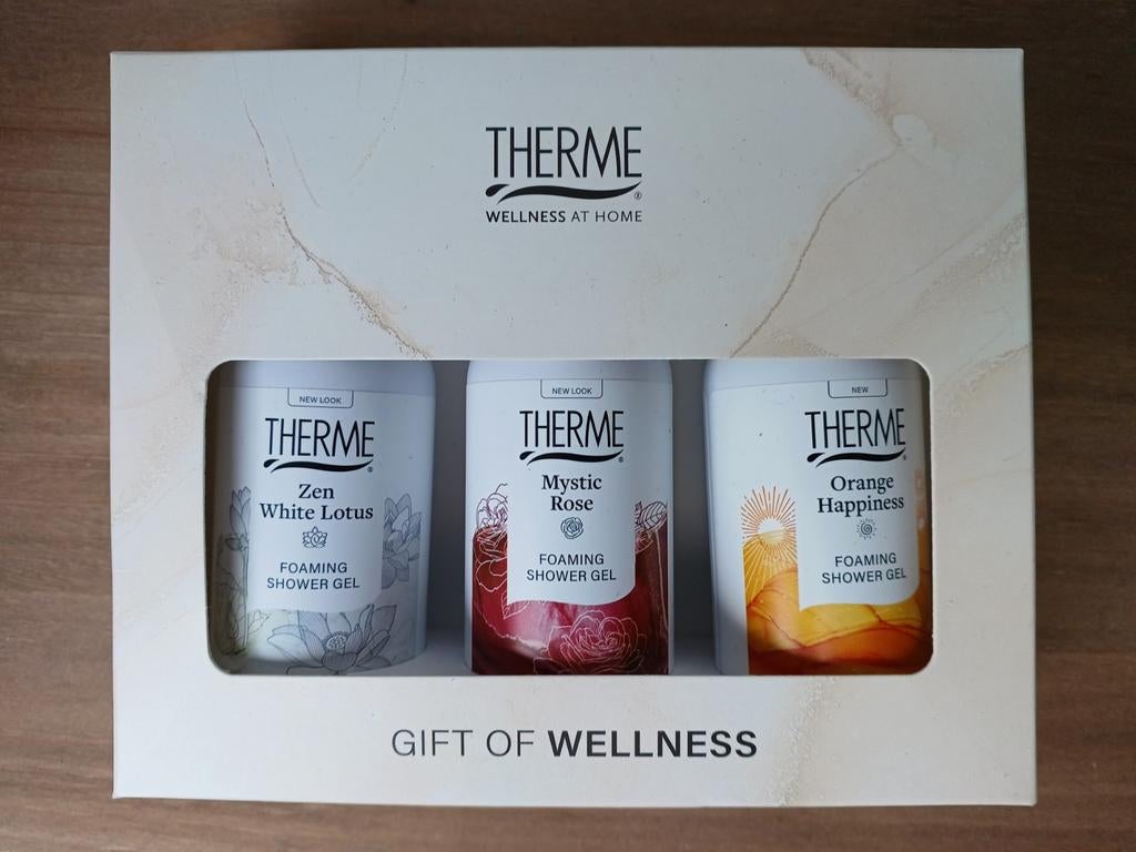Therme Wellness at Home doucheschuim pakket, Ophalen of Verzenden, Nieuw, Bad & Douche