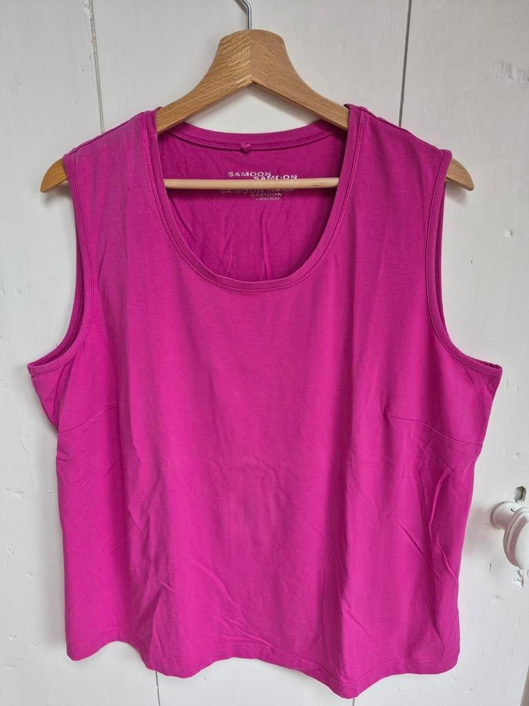 Roze mouwloze top Gerry Weber maat 46, Maat 46/48 (XL) of groter, Ophalen of Verzenden, Zo goed als nieuw, Roze