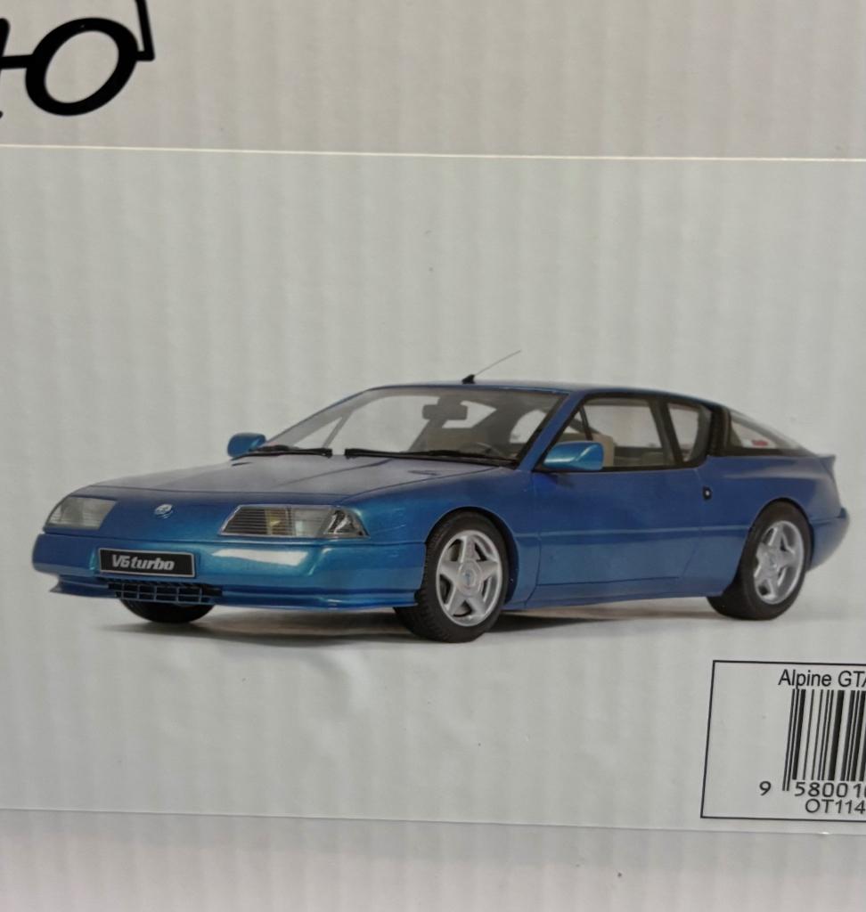 1:18  Renault alpine GTA V6 turbo, Ophalen of Verzenden, Zo goed als nieuw, Auto, OttOMobile