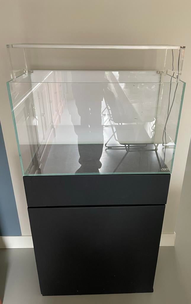 ADA 60P aquascape aquarium inc kast, verlichting, filter, Ophalen, Gebruikt, Filter of Co2