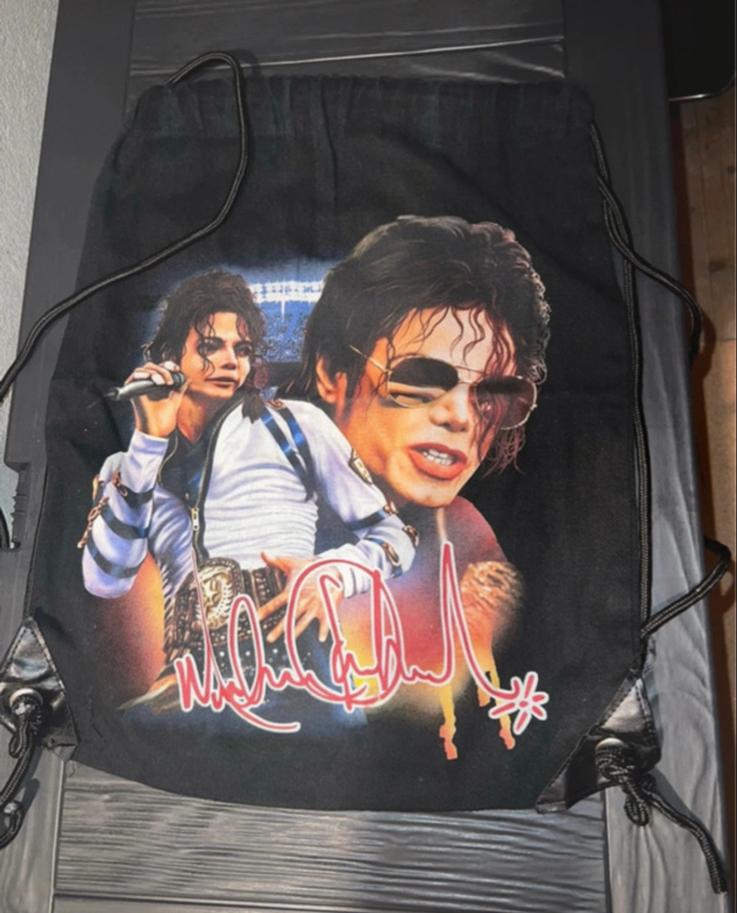 Michael Jackson rugtas, Ophalen of Verzenden, Zo goed als nieuw, 25 tot 40 cm, Overige merken